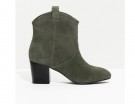 Texani in suede army green