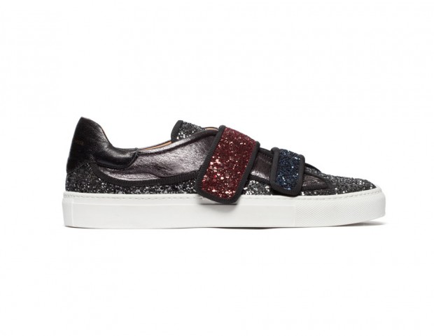 In pelle e glitter