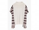 Maglia oversize con frangette