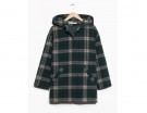 Cappotto montgomery con cappuccio