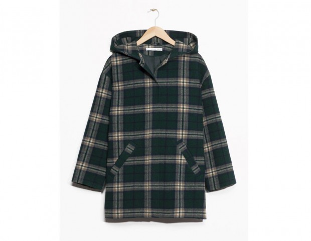 Cappotto montgomery con cappuccio