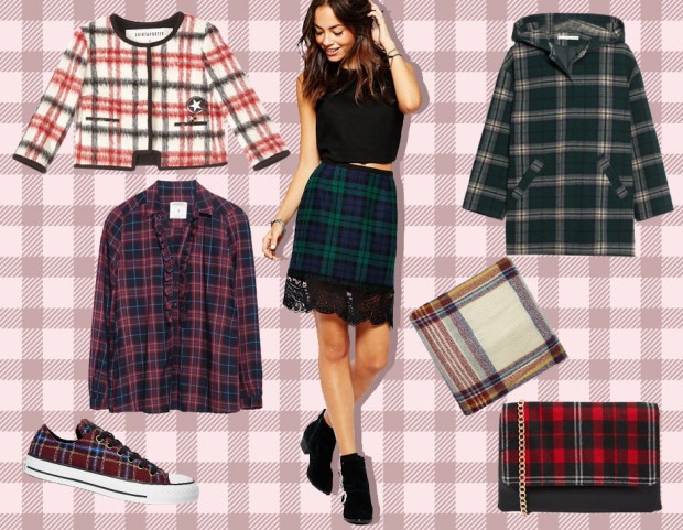 Check story: capi e accessori tartan per l’A/I 2015