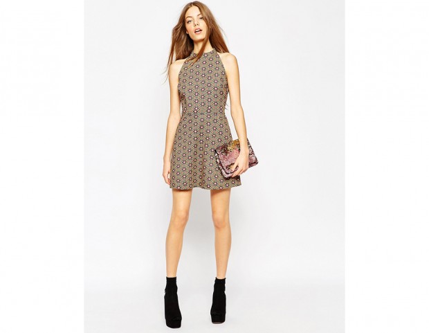 Minidress geometrico