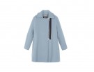 In tessuto double con zip laterale