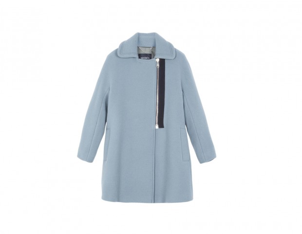 In tessuto double con zip laterale