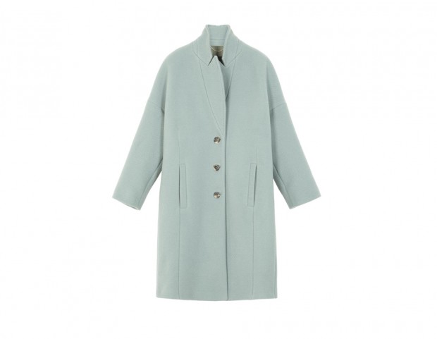 Cappotto oversize in tessuto double