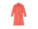 Cappotto a uovo con fiocco