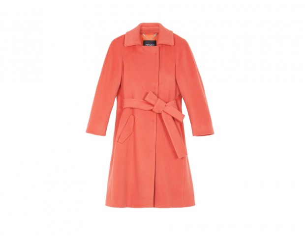 Cappotto a uovo con fiocco