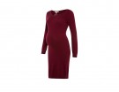 Tubino in maglia burgundy