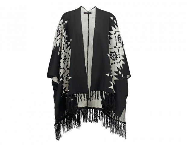 Con stampa floreale black&white