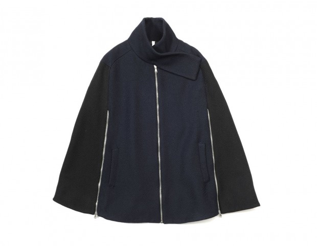 Bicolor con zip