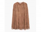 All over frange, in suede