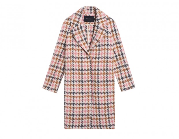 Cappotto jacquard oversize