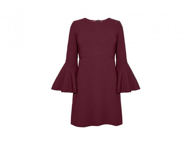 Mini dress con maniche a campana Mini dress con maniche a campana