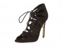 Tacchi “lace-up” in suede