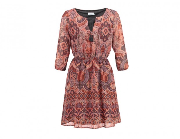 Vestito gipsy-chic a fantasia