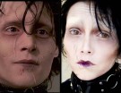 Il make up di Edward Mani di forbice è, in realtà, molto semplice