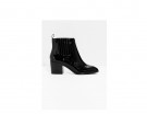 Ankle boots di vernice