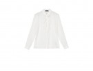 Camicia di seta con ruches