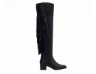 Total black con frange