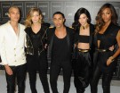 Jourdan Dunn, Kendall Jenner, Olivier Rousteing, Gigi Hadid e Dudley O’Shaughnessy