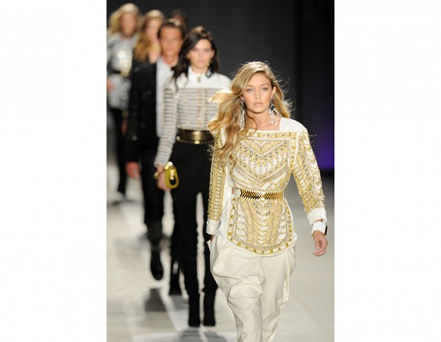 Le immagini della sfilata di Balmain x H&M