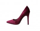 In suede color cherry