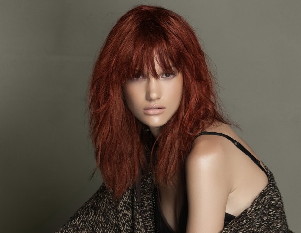 Capelli: le tendenze colore autunno/inverno dai saloni tu style Colore rosso intenso e scuro