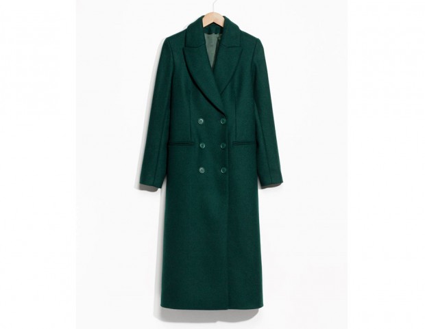 Verde dal taglio sartoriale