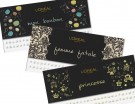 Ogni palette è personalizzabile con gli stickers che troverai al loro interno!