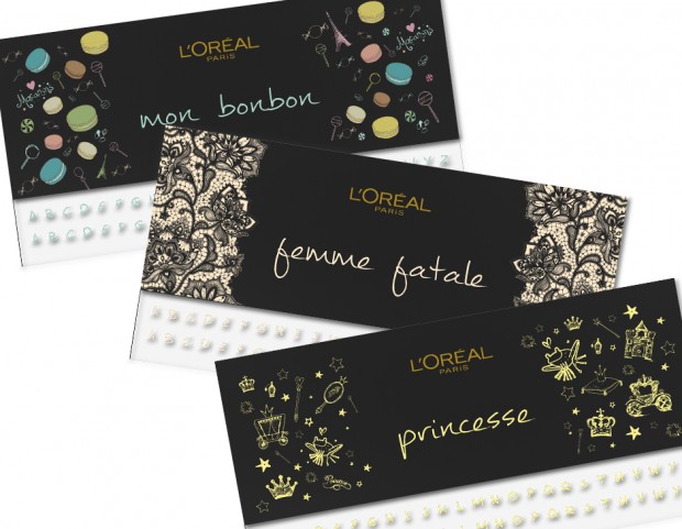 Ogni palette è personalizzabile con gli stickers che troverai al loro interno!