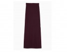 Easy-chic in maglia color burgundy