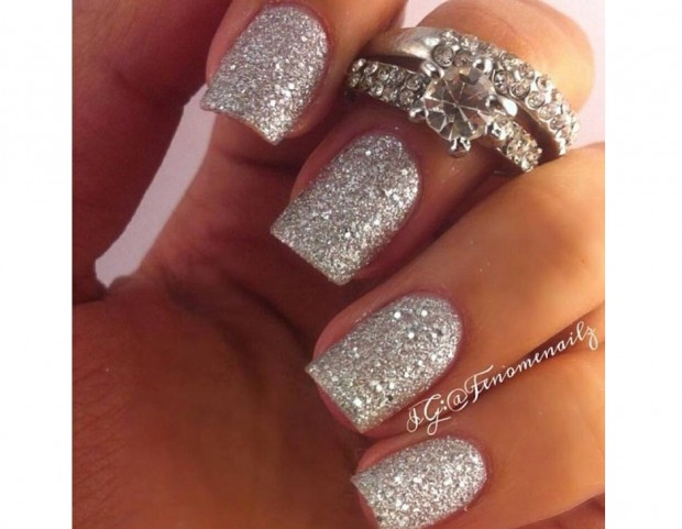 Unghie Le Manicure Oro E Argento Piu Belle Da Pinterest Tu Style