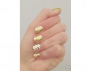 Oro prezioso per la manicure con accent