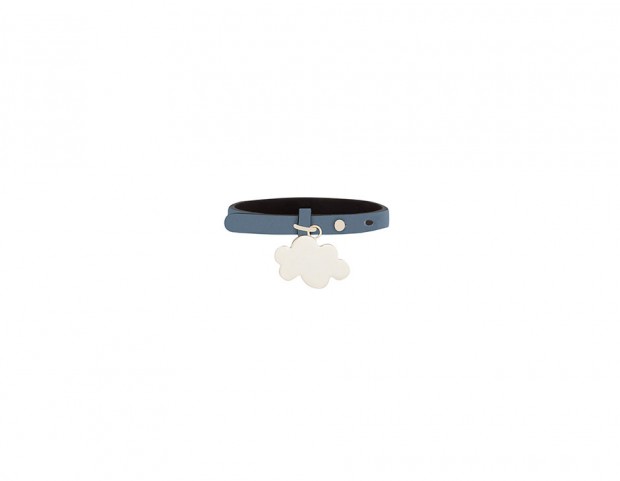 Bracciale di pelle con charm