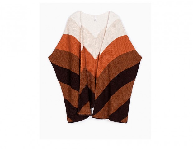 Poncho multicolor