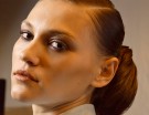 Chignon basso con rinforzo