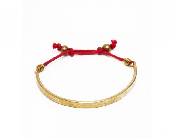 Bracciale easy-chic in metallo dorato