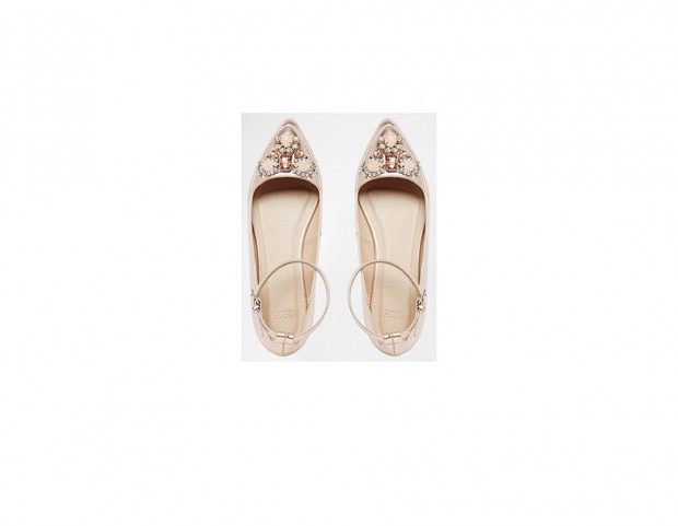Ballerine a punta decorate