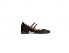 Ballerine con tacco e pietre