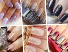 Unghie: le nail art con glitter da Pinterest