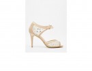 Sandali con fiocchetto e strass