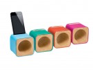 Speaker in legno colorato