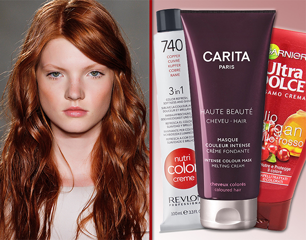 Capelli rossi e ramati: i prodotti per mantenere il colore al top ... Colore rosso intenso e scuro