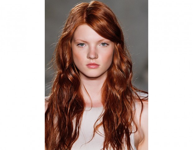 Capelli rossi naturali