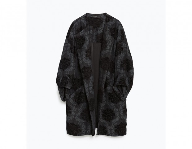 Cappotto jacquard
