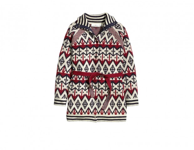 Cardigan jacquard