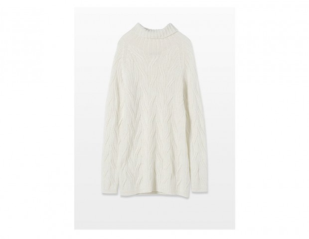 Maglia tricot a collo alto