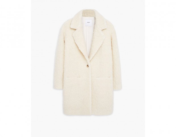 Cappotto in lana bouclé