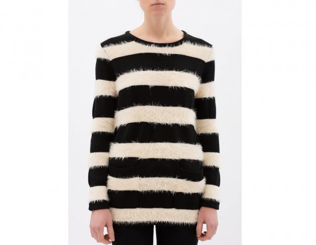 A righe e “fluffy”